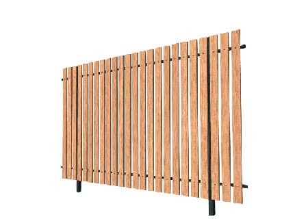 заборы из дерева